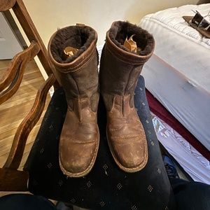 UGGS brown boots men's size 10